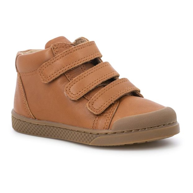 Baskets Cuir Montantes Scratchs Ten-product