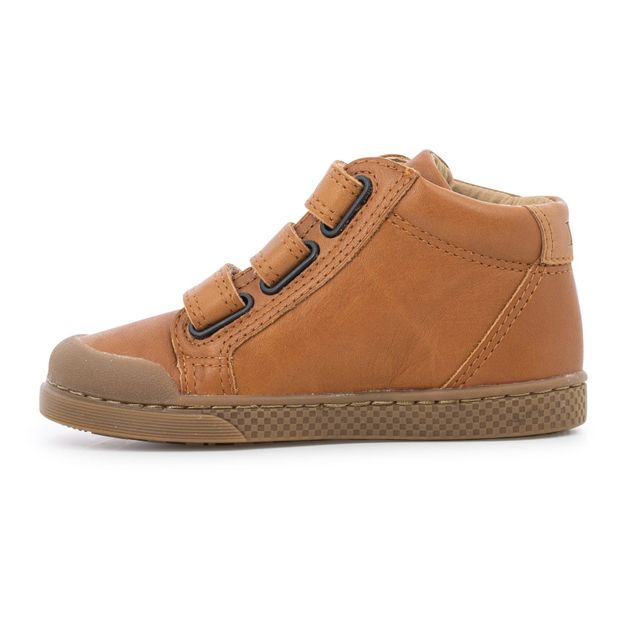 Baskets Cuir Montantes Scratchs Ten-product