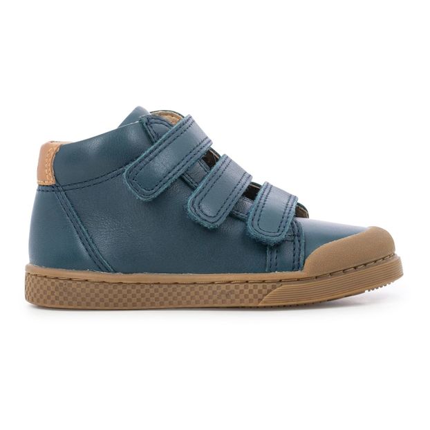 Baskets Cuir Montantes Scratchs Ten-product