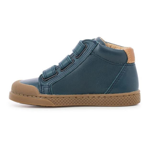 Baskets Cuir Montantes Scratchs Ten-product