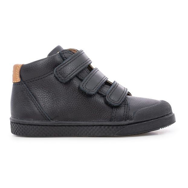 Baskets Cuir Montantes Scratchs Ten-product