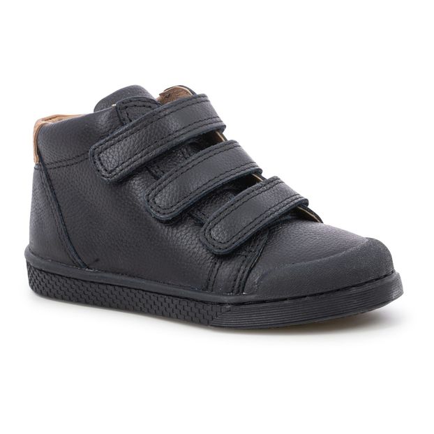 Baskets Cuir Montantes Scratchs Ten-product