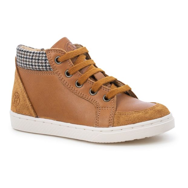 Zapatillas de Cuero Cordones Base Lace-product