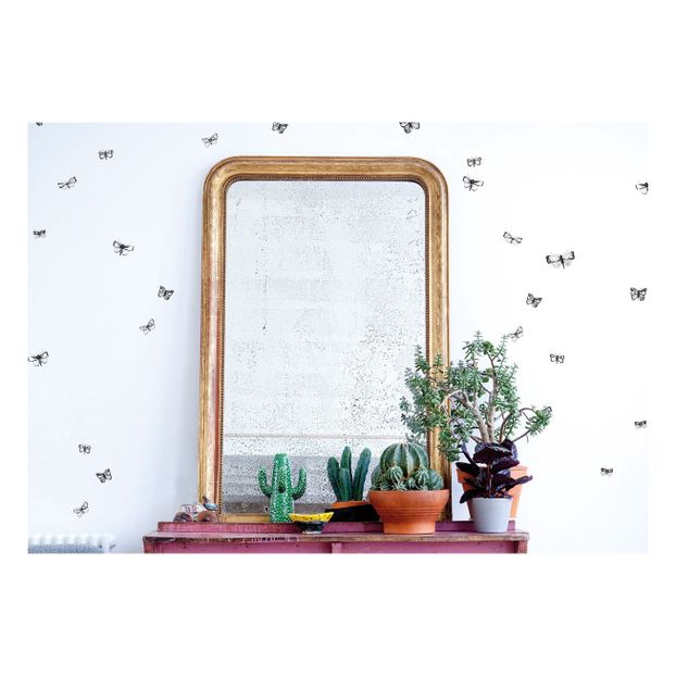 Wild Butterfly Panoramic Wallpaper - 3 lés - 274 x H 280 cm-product