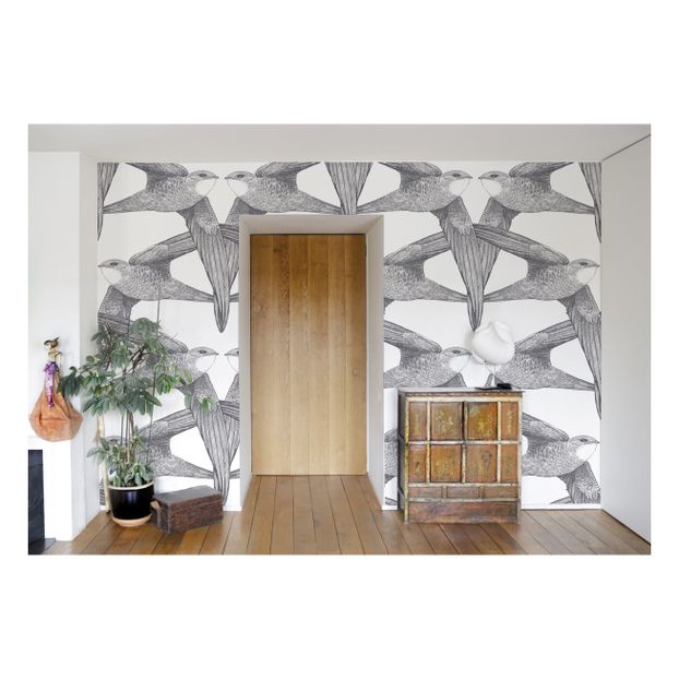 Birds 182x280 cm Wallpaper - 2 strips-product