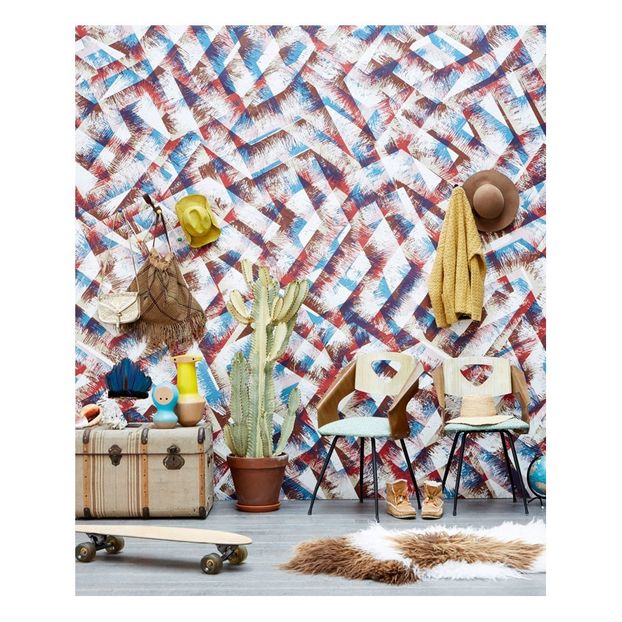 Papier-peint Bohème Leather 364x280 cm - 4 lés-product