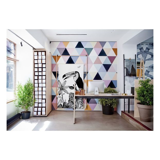 Papier-peint Mosaic Soft 182x280 cm - 2 lés-product