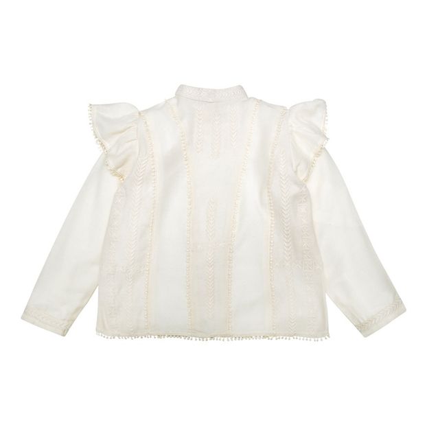 Blusa Bordada con botones en la espalda Amila-product