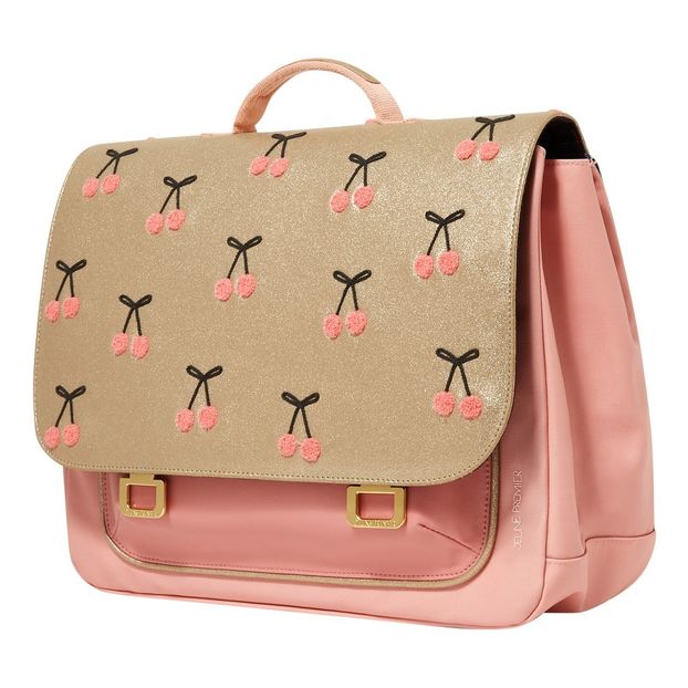 Cherry Pompon Midi Satchel-product