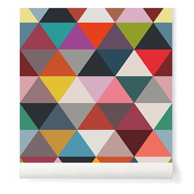 Mosaic Triangles 182x280cm Wallpaper - 2 strips-product