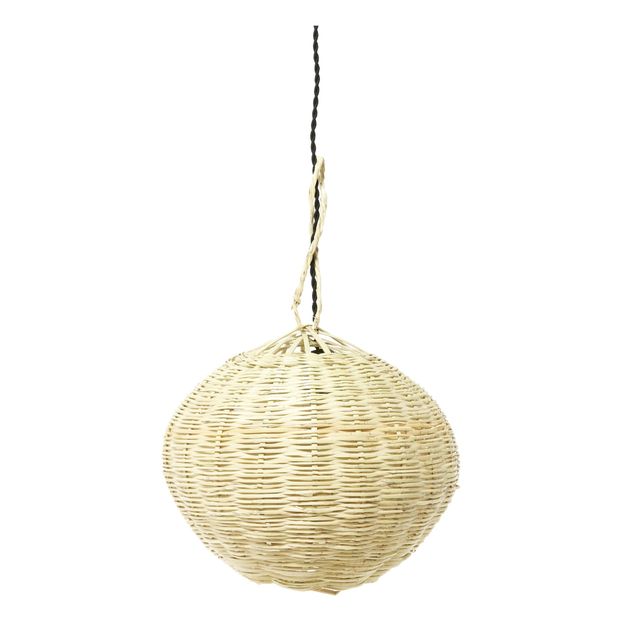 Suspension boule en osier-product