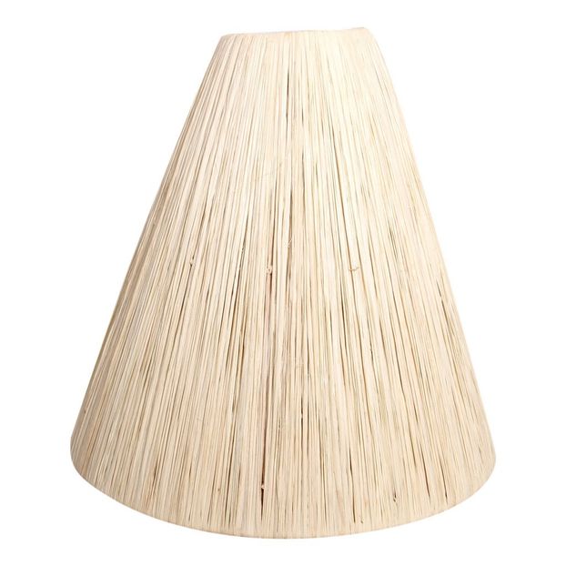 Raffia wall lamp-product