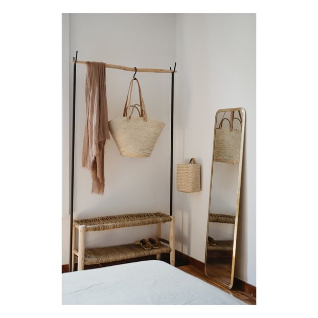 Panier double anses en cuir-product
