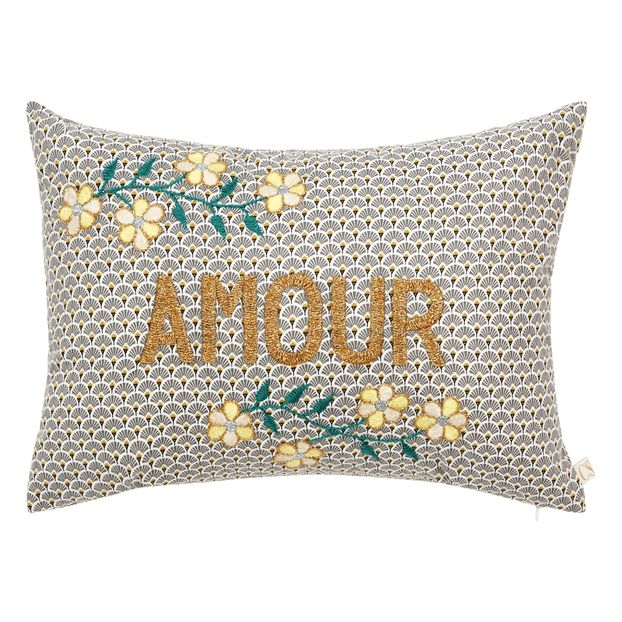 Amour Embroidered Cushion - CSAO x Smallable-product