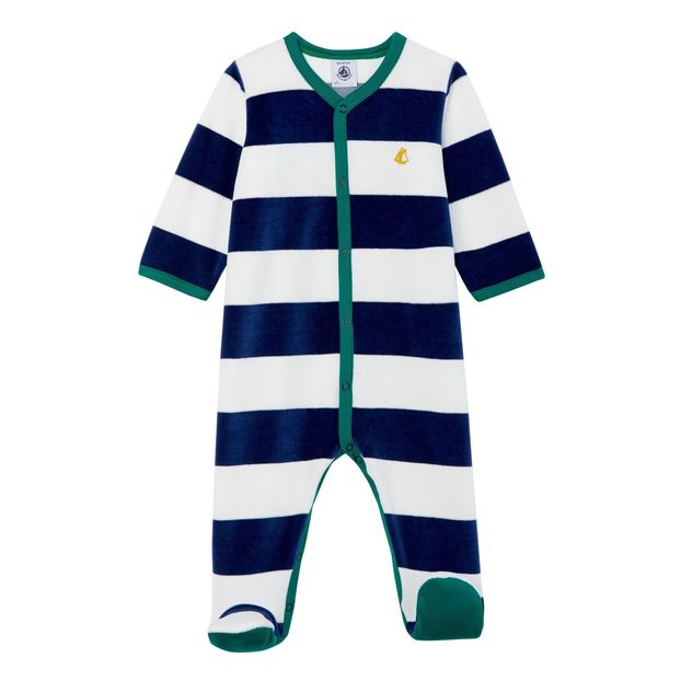 Pigiama con piedi Champ velluto-product