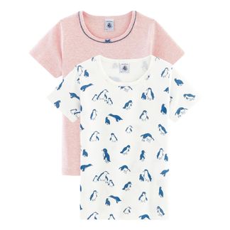 Petit Bateau Set di 2 T-shirt pinguino-listing