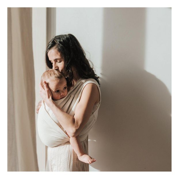 Linen Organic Cotton Baby Carrier-product