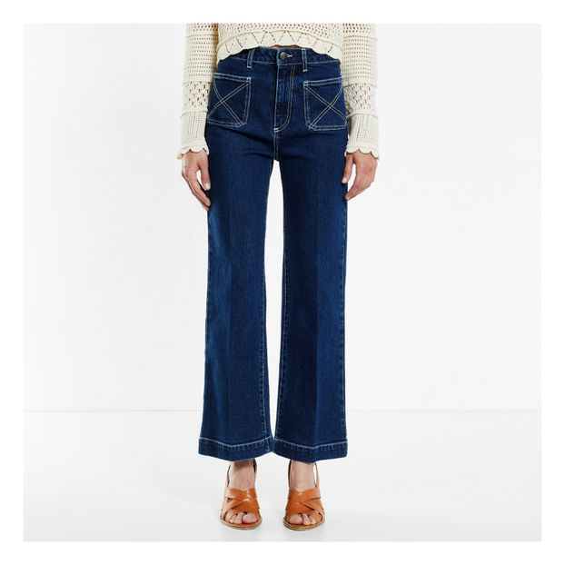 Wide leg cropped jeans-product