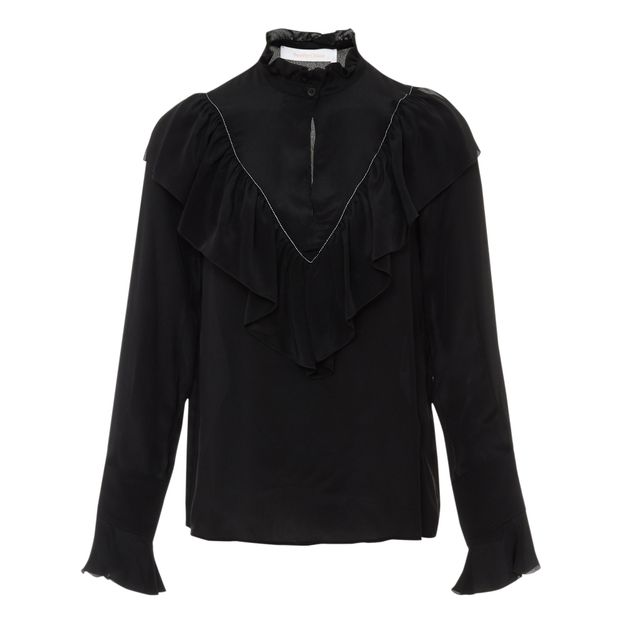 Ruffled blouse-product