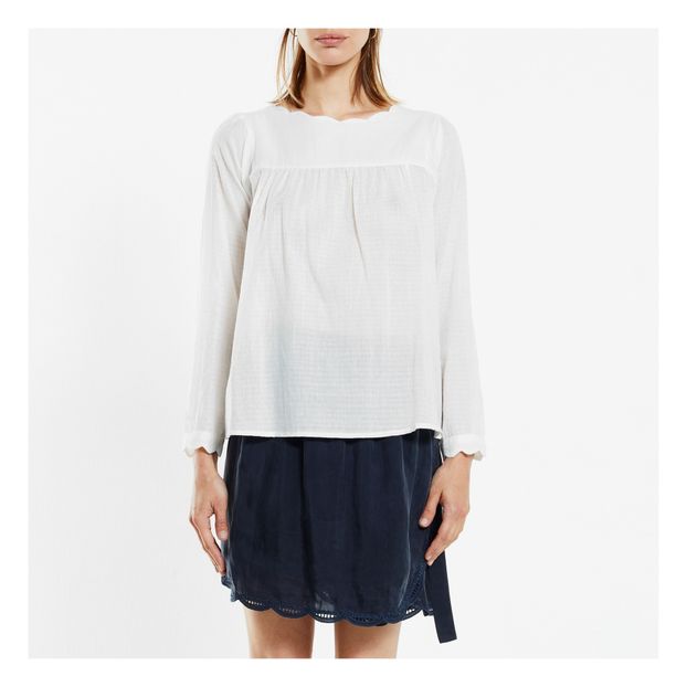 Blouse with rear buttons - Women’s collection --product