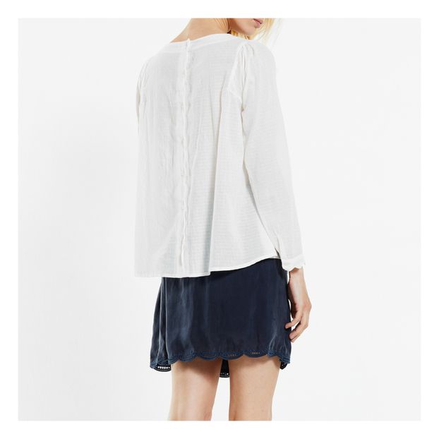 Blouse with rear buttons - Women’s collection --product