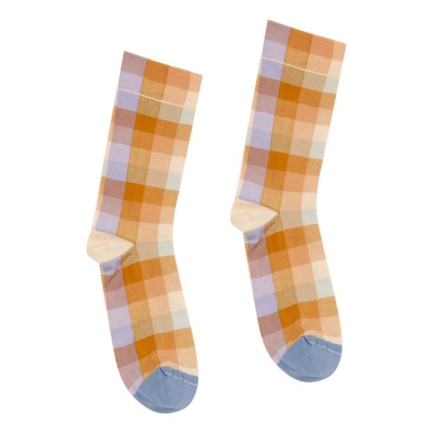 Chaussettes Carreaux Sous L'Eau-product