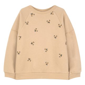 Emile et Ida Sweatshirt bestickt Blumen-listing