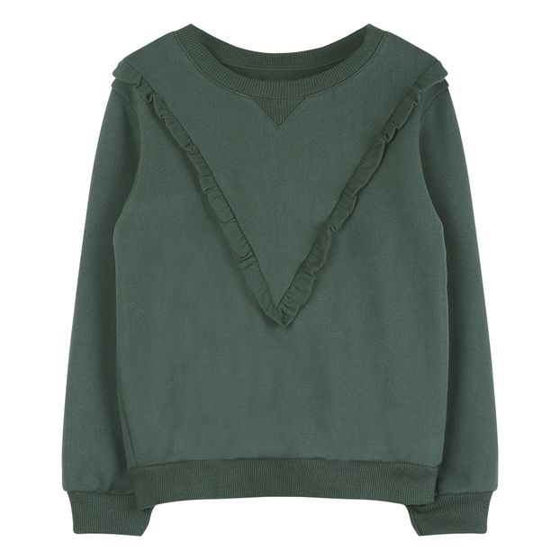 Ruffled Sweatshirt-product