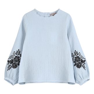 Emile et Ida Bestickte Bluse-listing