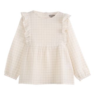 Emile et Ida Bestickte Bluse aus Lurex-listing