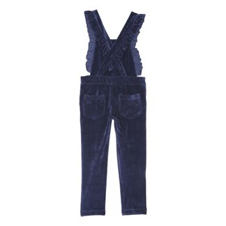 Emile et Ida Latzhose aus Velours mit Rüschen-listing