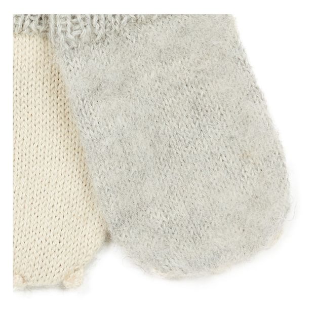 Rabbit Alpaca Wool Baby Mittens-product
