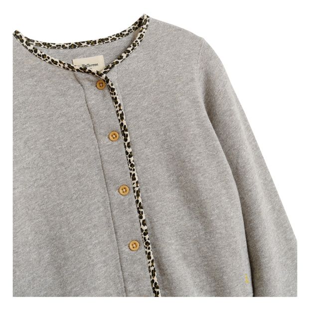 Cardigan Liseré Léopard Bess-product