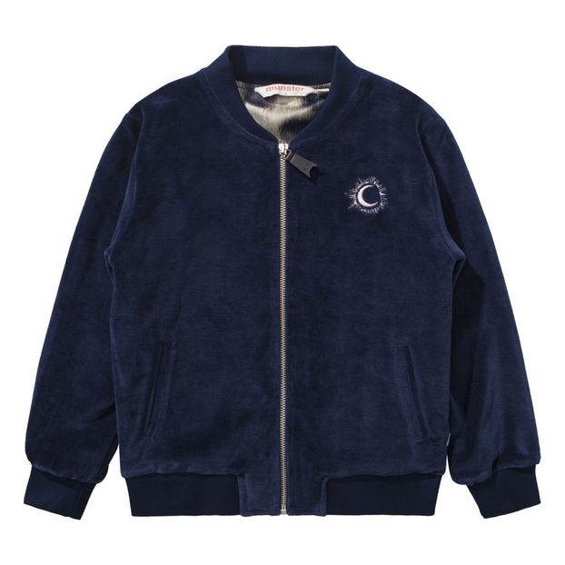 Sudadera Cremallera Terciopelo Clouds-product