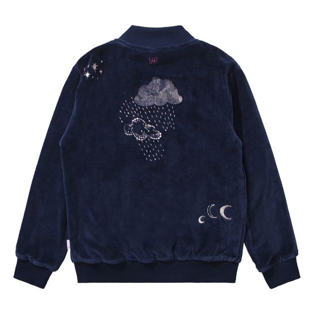 Sudadera Cremallera Terciopelo Clouds-product