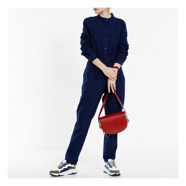Half Moon Bag in Smooth Leather-product