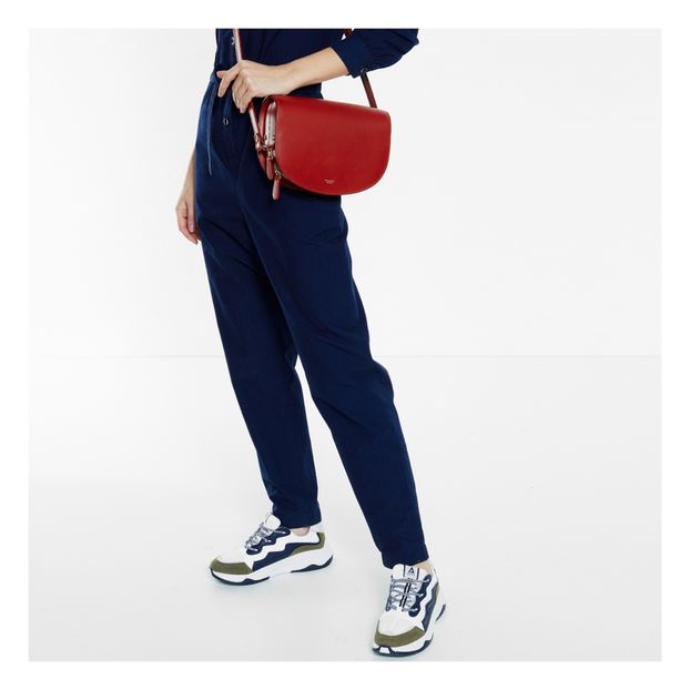 Half Moon Bag in Smooth Leather-product
