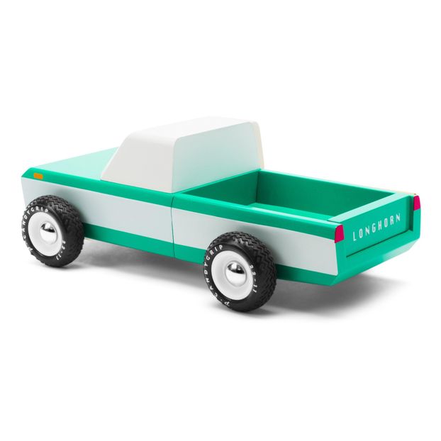 Coche Longhorn green de madera-product