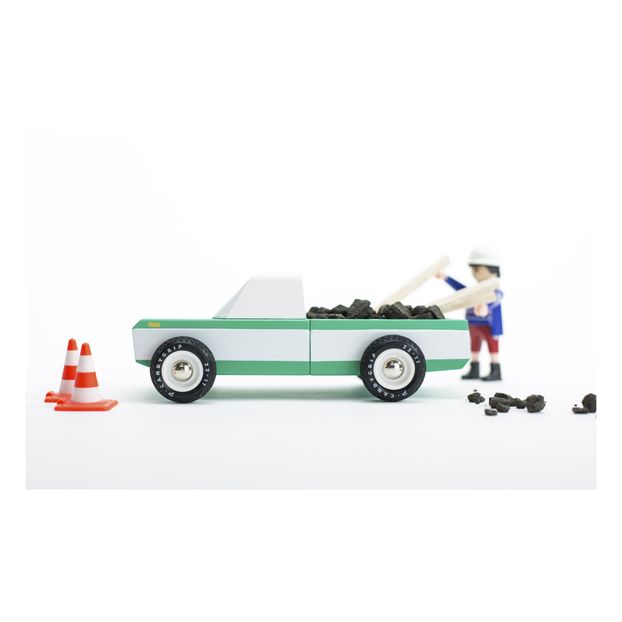 Coche Longhorn green de madera-product