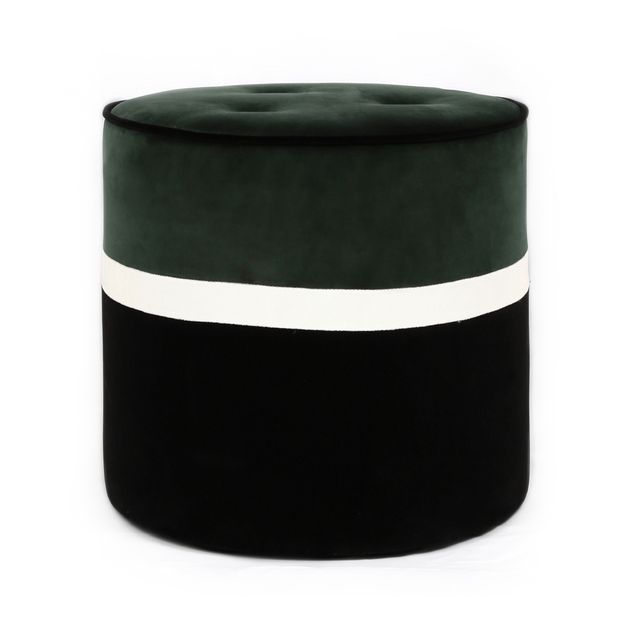 Hocker aus Velours Léo-product