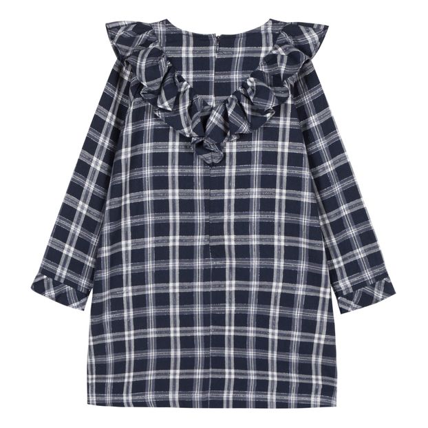 Abito volants a quadri-product
