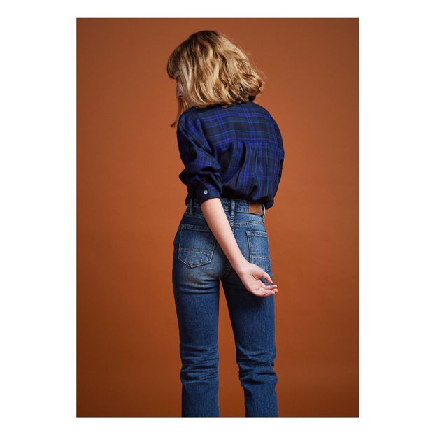 Jean boyfriend Patchwork sid-product