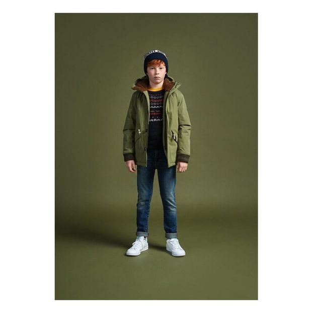 Parka Forrada Capucha Habit-product