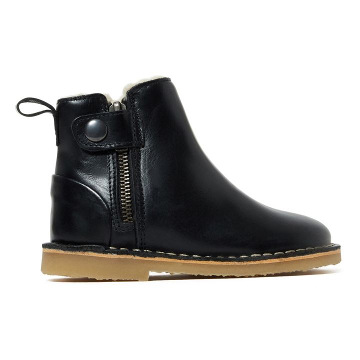 Gefütterte Boots Winston | Schwarz- Produktbild Nr. 0