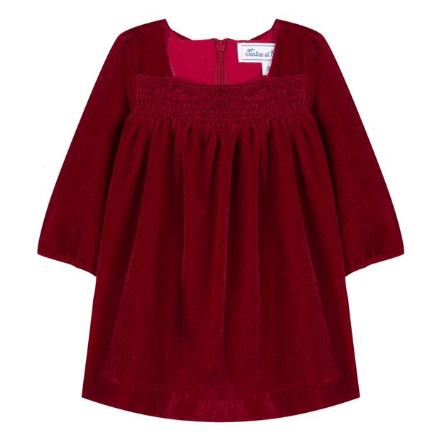 Vestido Terciopelo Bebé-product