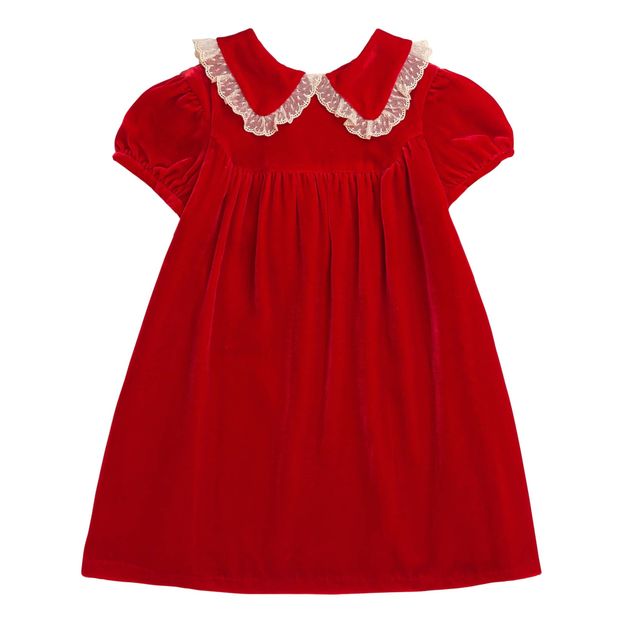 Madila Silk Velvet Dress-product