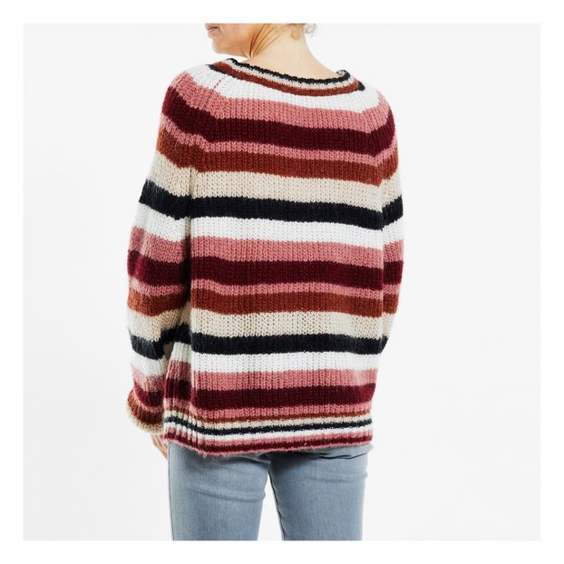 Pull Rayé Mohair - Collection Femme --product