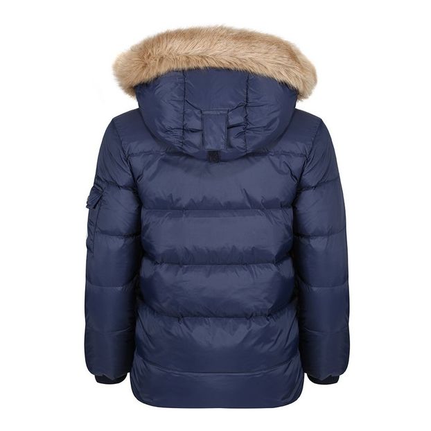 Authentic Matte Faux Fur Lined Down Jacket -product