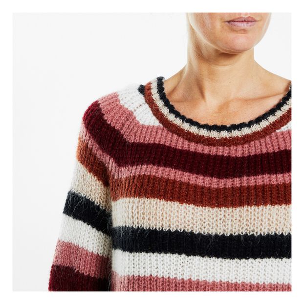 Pull Rayé Mohair - Collection Femme --product