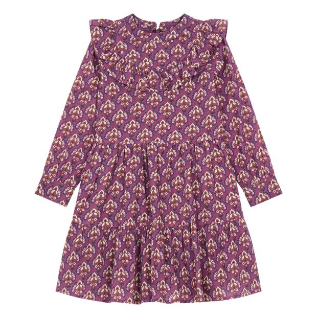 Vestido Volantes Estampado Leo-product
